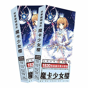 Nơi bán (MẪU GIAO NGẪU NHIÊN) Hộp ảnh POSTCARD mẫu mới CARDCAPTOR SAKURA THỦ LĨNH THẺ BÀI anime dễ thương - Giá Từ -1đ