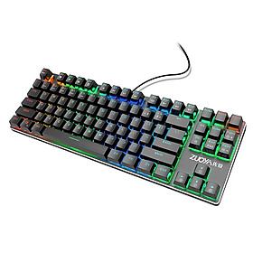 Mua Bàn Phím Cơ Chuyên Game Zuoya X51 Led RGB 87 Phím - Hàng Nhập Khẩu