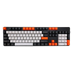 104 Keys PBT Key Caps For Most Mechanical Keyboard Relieve Fatigue Style 1