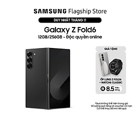 Mua Điện thoại Samsung Galaxy Z Fold6 12GB/256GB - Độc quyền online - Hàng chính hãng