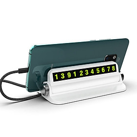 Bảng số điện thoại để trong ô tô 6in1
