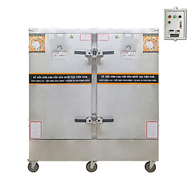 Mua Tủ Nấu Cơm 120 Kg Gạo/ Mẻ Bằng Điện NEWSUN 24 Khay Inox 304 Việt Nam - Hàng Chính Hãng