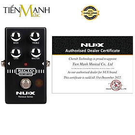 Mua Phơ Đàn Guitar Nux Distortion - Bàn Đạp Bộ Phá  Méo Tiếng Fuzz Pedals RECTO REC TO Hàng Chính Hãng