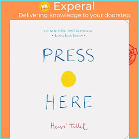 Sách - Press Here : Board Book Edition by Herve Tullet (US edition, Board Book)