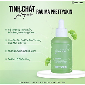 Tinh Chất Rau Má THE PURE JEJU CICA 80 AMPOULE PRETTYSKIN