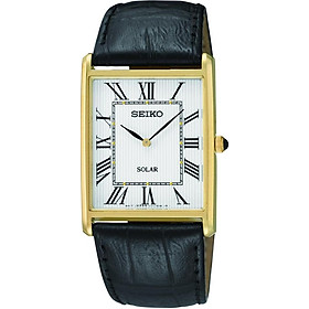 Đồng Hồ Seiko Nam SUP880 Thạch Anh Đen Nhật Bản