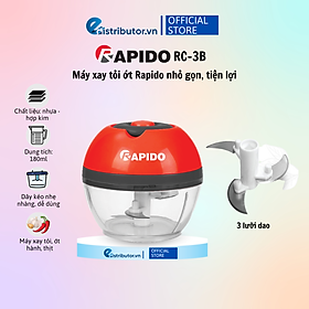 Mua Máy xay tỏi ớt mini đa năng Rapido RC-3B/RC-2B 180ml - Hàng chính hãng - Tiện Dụng dùng trong gia đình