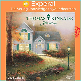 Sách - Thomas Kinkade Studios 2024 Mini Wall Calendar by Thomas Kinkade (UK edition, paperback)
