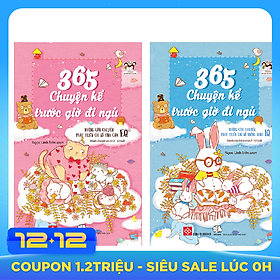 Combo 365 Chuyện Kể Trước Giờ Đi Ngủ (Bộ 2 Cuốn - Tái bản 2018)