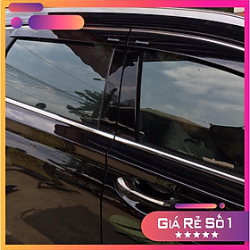 VÈ CHE MƯA dành cho xe SANTAFE INOX CAO CẤP 2019-2020-2021 CAO CẤP