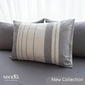 Mua Vỏ gối Cotton Twill 40s 50x70 45x65 cm Sen Đá Home Bedding họa tiết  bao áo gối nằm cotton thô lụa cao cấp