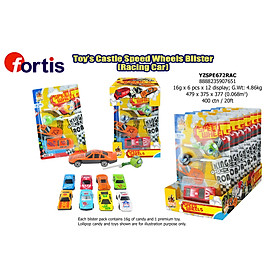 Kẹo Toy's Castle Speed Wheels 16g (Racing Cars)