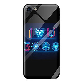 Ốp kính cường lực cho iPhone 8 mẫu SIÊU NHÂN M8 - Hàng chính hãng