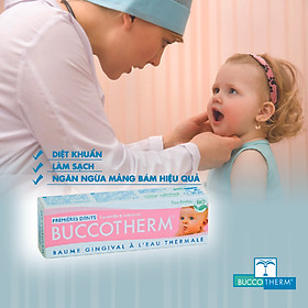 Gel đánh răng hữu cơ cho bé Buccotherm từ sơ sinh - 50ml