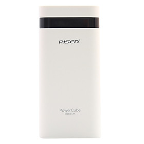 Sạc Dự Phòng Pisen 10000mAh Color Power Cube - Hàng Chính Hãng