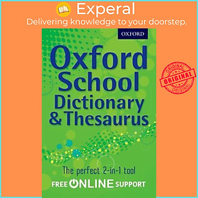 Sách - Oxford School Dictionary & Thesaurus by Oxford Dictionary (UK edition, paperback)