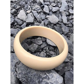 VÒNG TO LẮM TAY NAM GIẢ NGÀ HAY GỌI LÀ XƯƠNG MỸ NGHỆ BẢN TRƠN DẦY VÒNG NI 72mm x CAO 22mm x DẦY 11mm DÀNH CHO CÁC ANH NAM TAY LỚN 90kg-100kg ĐEO ĐẸP Ạ