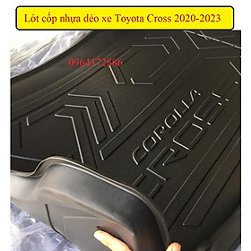 Lót cốp nhựa dẻo xe Toyota Cross 2020-2023