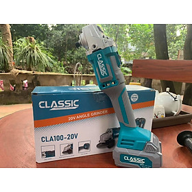 Mua   XÃ KHO CUỐI NĂM   MÁY MÀI GÓC DÙNG PIN 20V 100MM CLASSIC CLA100-20V ( 1 PIN 20V-4AH   1 SẠC) - HÀNG CHÍNH HÃNG