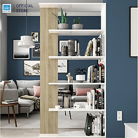 Mua Kệ Sách Gỗ Đa Năng Nhiều Tầng  Dùng Làm Vách Ngăn Phòng SIB Decor KS268