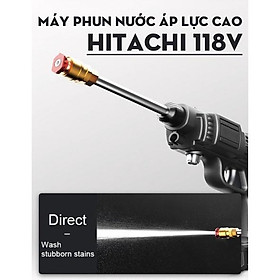 Mua Máy xịt rửa xe áp lực cao dùng pin  vòi xịt nước mini  không dây pin lithium cực mạnh