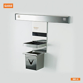 Giá để dụng cụ nấu, inox hộp Garis GI01.6
