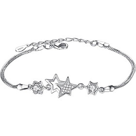 Lắc Tay Sao Đổi Ngôi - Tìm Vận Mệnh Showfay Jewelry TB0054-Tr - Trắng