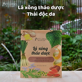 Lá xông thảo dược giải cảm Pơ Lang lưu thông khí huyết