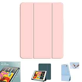 Bao Da Case Cover Dành Cho iPad Full Dòng Mini 1/2/3/4/5/6 - Air 1/2/3/4 - Gen 5/6/7/8/9 - Pro 11 Inch 2018/2020 - Pro 12.9 Inch - Pink - Air 4