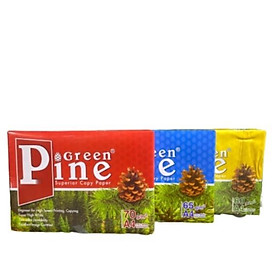 Giấy in, giấy photo Green Pine A4 ĐL 60gsm - 65gsm - 70gsm ( 500 tờ/1 ram ) - Giấy In Văn Phòng