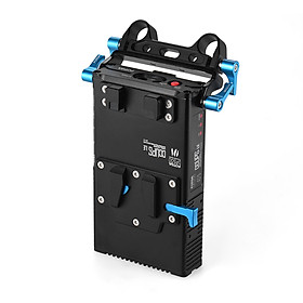 Adapter Sạc Chữ V Kèm Khung Kẹp 2 Trong 1 FOTGA DP500III Cho Canon Nikon Sony (15mm) (Cổng US)
