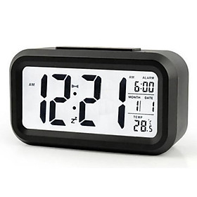 Mua Đồng hồ điện tử để bàn có đèn led đa chức năng ( màu đen ) 206758