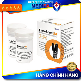 Que thử đường huyết CareSens N (lọ 50 que) - thương hiệu Hàn Quốc
