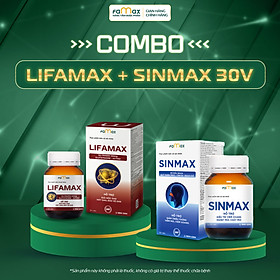 [FAMAX] Combo Lifamax & Sinmax (30 viên) giải độc gan, cải thiện viêm xoang - Chăm sóc sức khỏe toàn diện