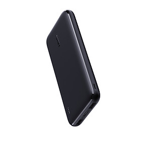 Pin Sạc Dự Phòng Siêu Mỏng 10.000 mAh Aukey PB-N73 1 Cổng Sạc Nhanh Type C 15W, 2 Cổng USB-A - Hàng Chính Hãng
