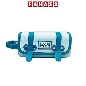 Bóp Viết Vải You Will Be Okey - Yescholar 9217 - Màu Xanh