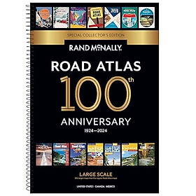 Hình ảnh Review sách Rand McNally 2023 Large Scale Road Atlas (Rand McNally Large Scale Road Atlas USA)