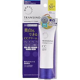 Kem trang điểm CC Transino Whitening Cream SPF50+/PA++++