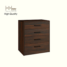 Mua HAPPY FURNITURE   HEINEE - Tủ lưu trữ 4 ngăn kéo  THK_232   60cm x 40cm x 69cm DxRxC  sản phẩm phổ thông