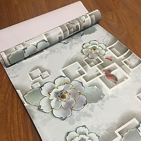 Mua 10m Giấy dán tường hoa 3d C0008