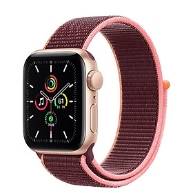 Đồng Hồ Thông Minh Apple Watch SE LTE GPS + Cellular Aluminum Case With Sport Band (Viền Nhôm & Dây Loop) - Hàng Chính Hãng VN/A