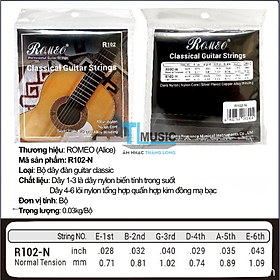 Series Bộ 6 Dây Đàn Guitar Classic Chính Hãng Alice A106 / AC130 / ROMEO R102