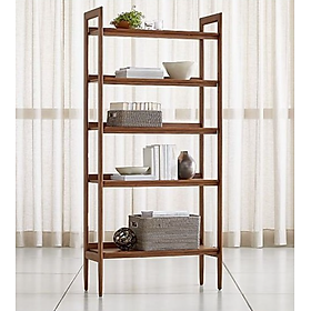 Mua Kệ sách gỗ bạch dương Tundo ngang 92 x 36 x 192 cm màu gỗ óc chó