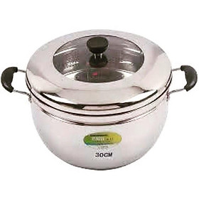 Nồi luộc gà + đồ xôi ( tặng kèm lồng hấp )Hàn quốc COOKER