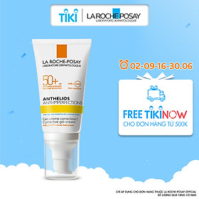 Kem Chống Nắng Dành Cho Da Bóng Dầu, Dễ Nổi Mụn La Roche-Posay Anthelios Anti-Imperfection 50ml