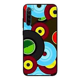 Ốp Lưng in cho Xiaomi Redmi Note 8 Mẫu Họa Tiết Đĩa CD - Hàng Chính Hãng