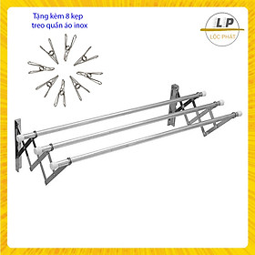 Mua Giàn phơi đồ thông minh - Giá phơi đồ xếp gọn inox 304 ống 19mm