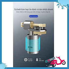 Máy bơm lốp nhanh 30s LCD xilanh kim loại