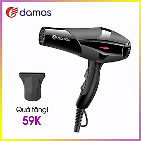 Máy Sấy Tóc Hairdryver An Toàn Và Chuyên Nghiệp - Tích Hợp Chế Độ Nóng Phù Hợp Với Người Tiêu Dùng - Thiết Kế Hiện Đại - Tạo Kiểu Tóc Salon Dễ Dàng - Hàng Chính Hãng