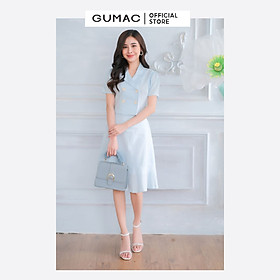 Chân váy xòe GUMAC VC03006 phối bèo